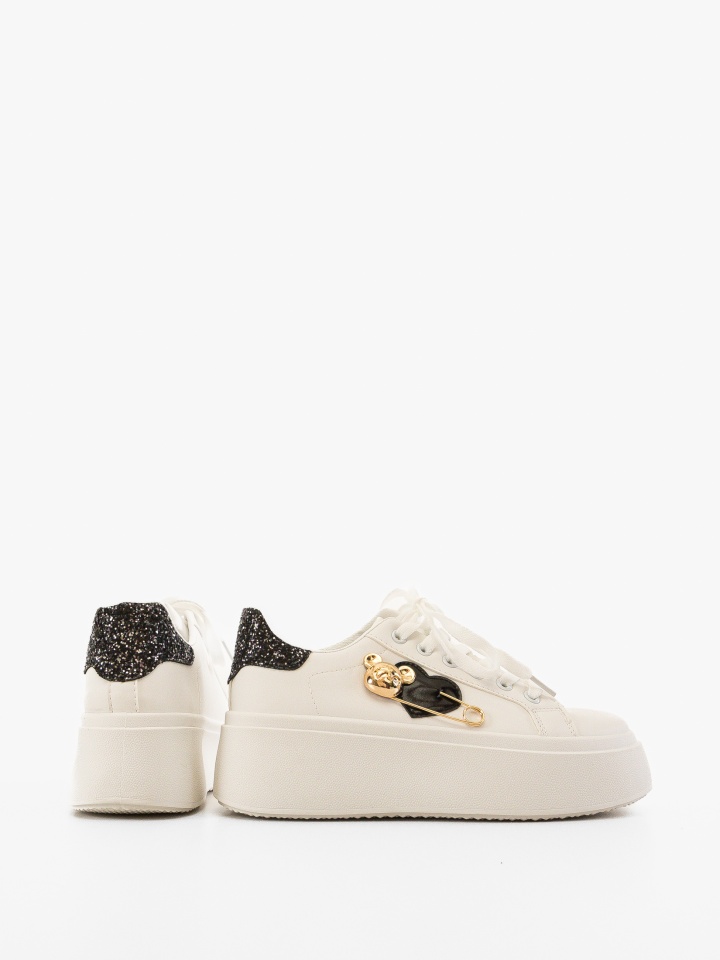 Sneakers dama Neela Argintii