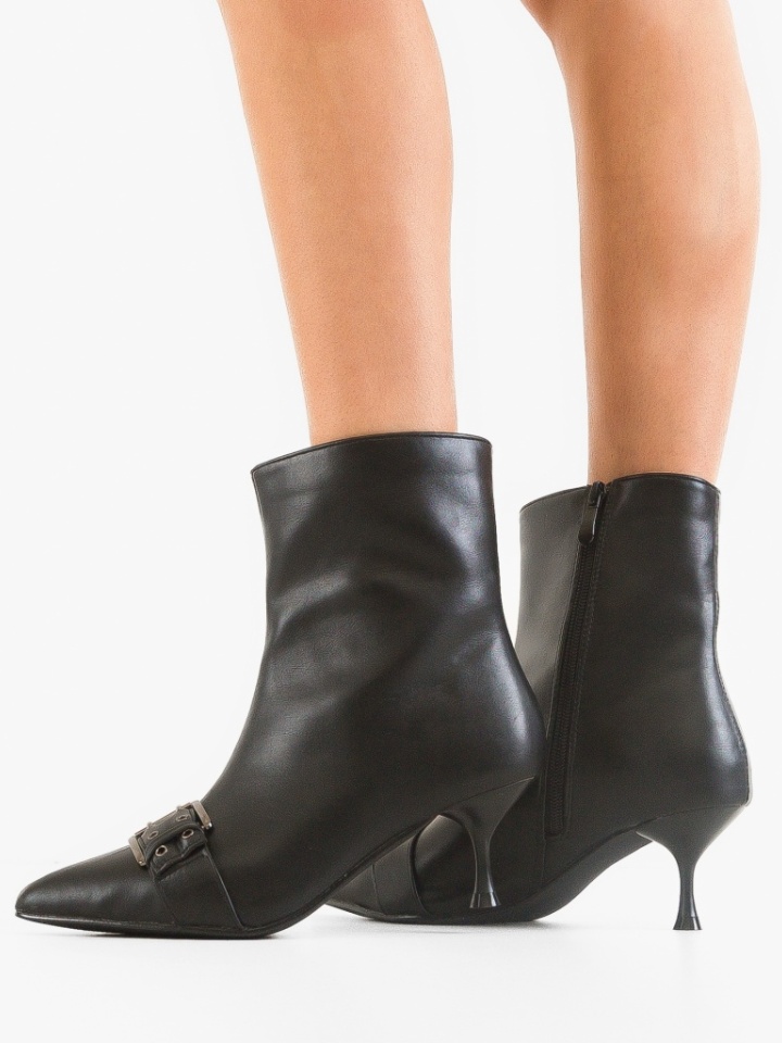 Botine dama Cliffor Albe