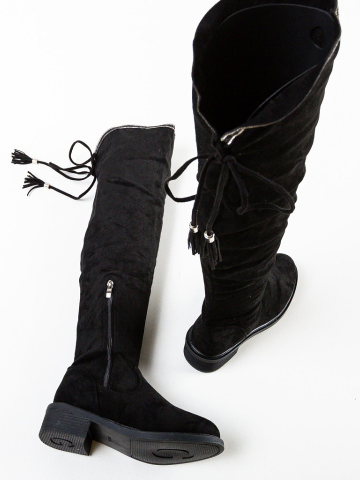 Cizme dama Asher Negre