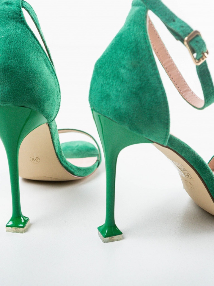 Sandale cu toc Brock Albastre