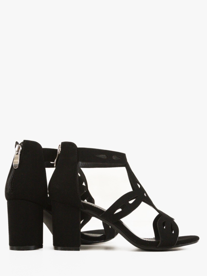 Sandale cu toc Vedre Bej