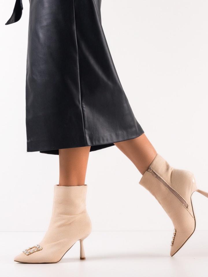 Botine dama Bettos Camel