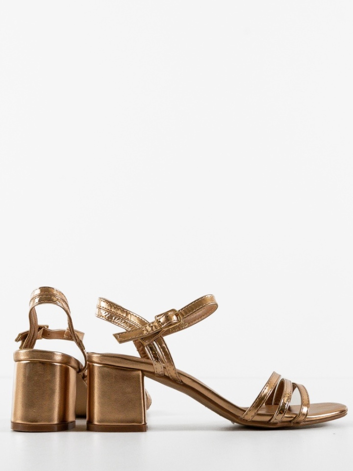 Sandale cu toc Bistra Argintii