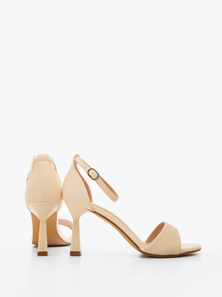 Sandale cu toc Nacia Negre