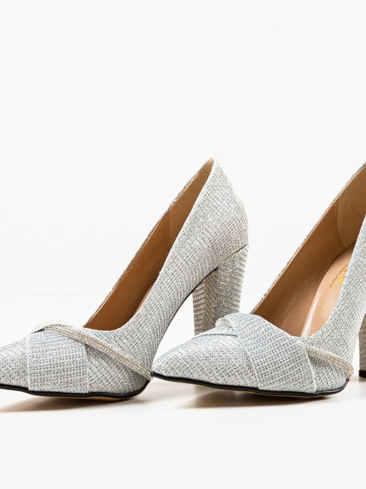 Pantofi cu toc Roka Negri 4