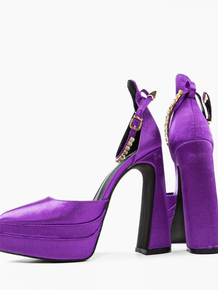 Pantofi dama Leydey Mov