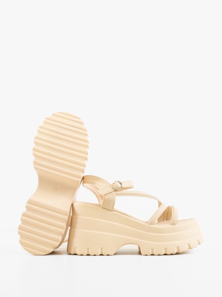 Platforme dama Jazez Albe