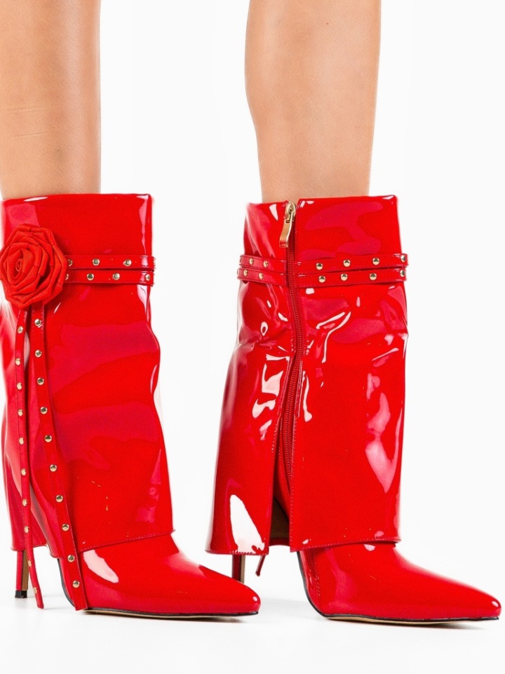 Cizme dama Laursen Rosii