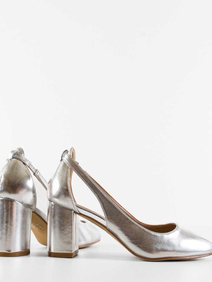 Pantofi dama Adriama Argintii