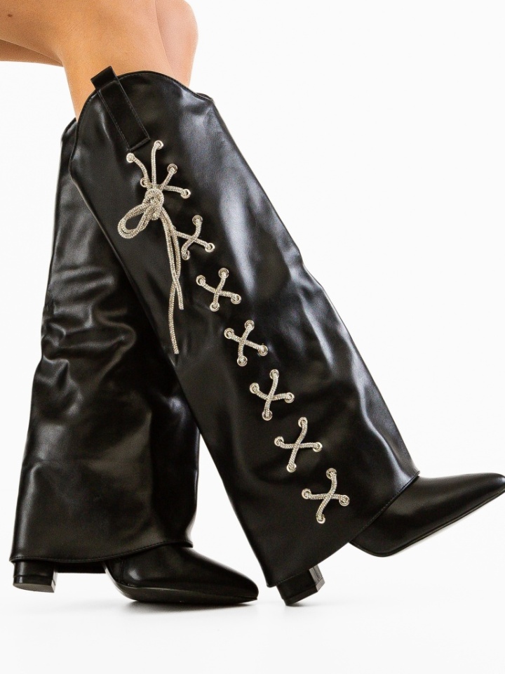 Cizme dama Rahul Negre