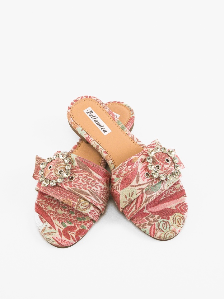 Papuci dama Saul Rosii