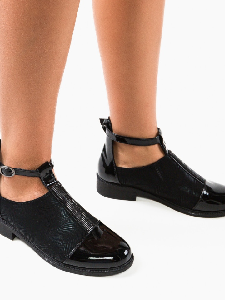 Pantofi casual dama Avantaz Negri 2