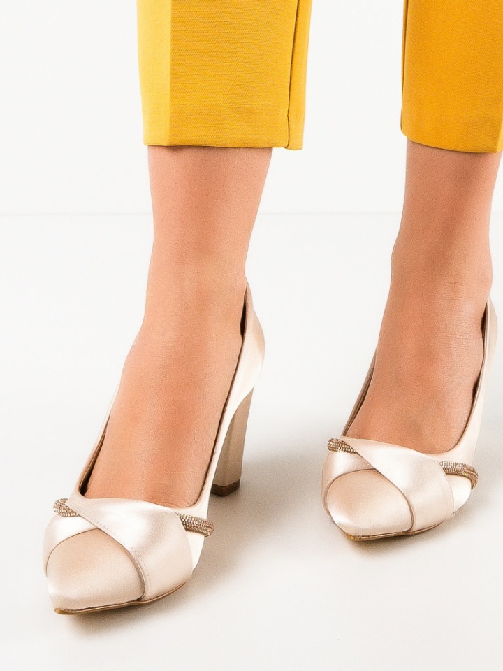 Pantofi dama Urama Bej