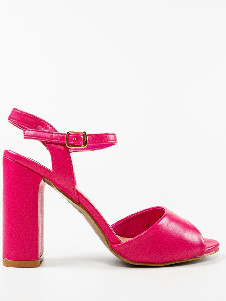 Sandale cu toc Glenna Argintii