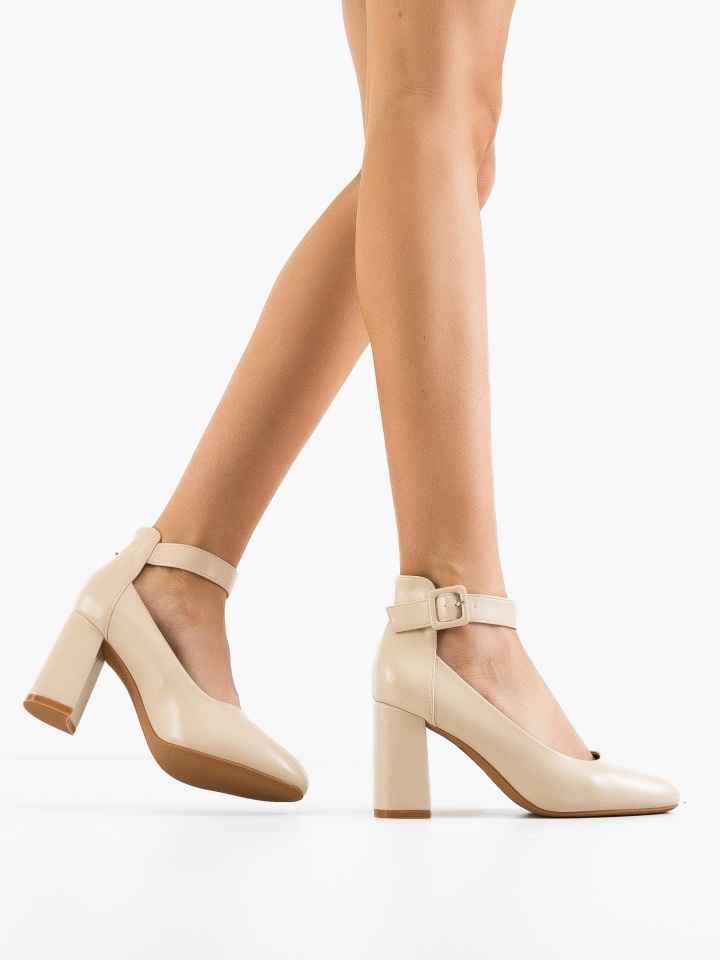 Pantofi dama Kas Bej