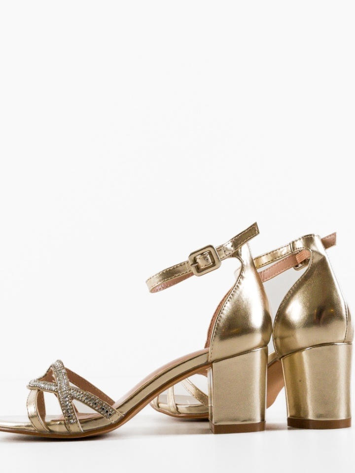 Sandale cu toc Corsant Negre