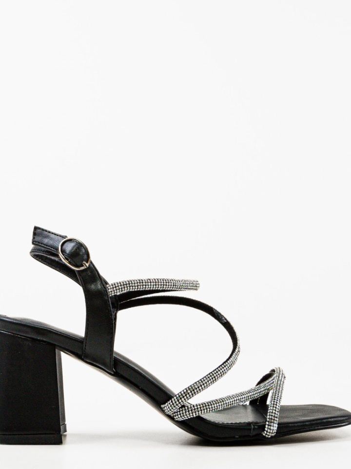 Sandale cu toc Fiachra Negre