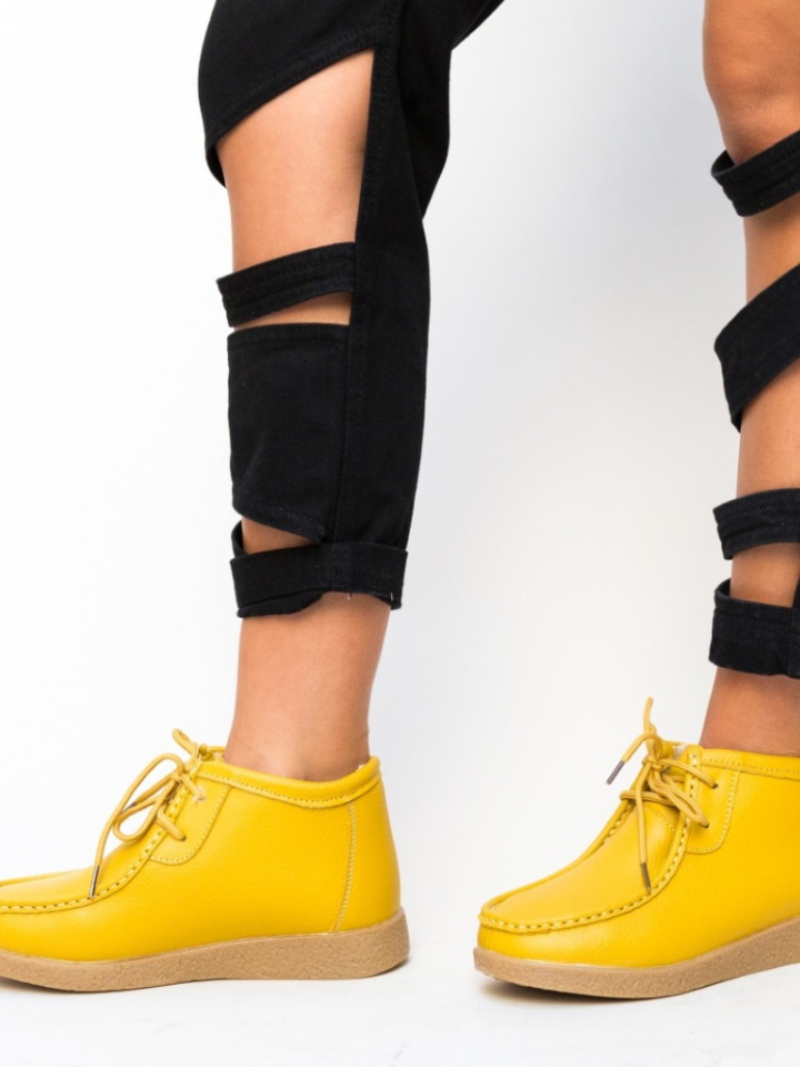 Pantofi Casual Munela Bej