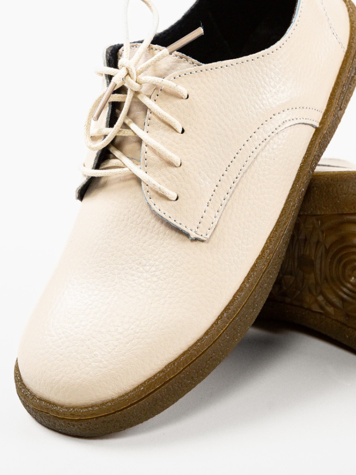 Pantofi casual dama Lactose Bej