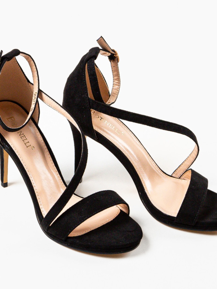 Sandale cu toc Higon Bej