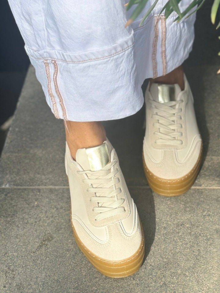 Sneakers dama Jaswin Khaki