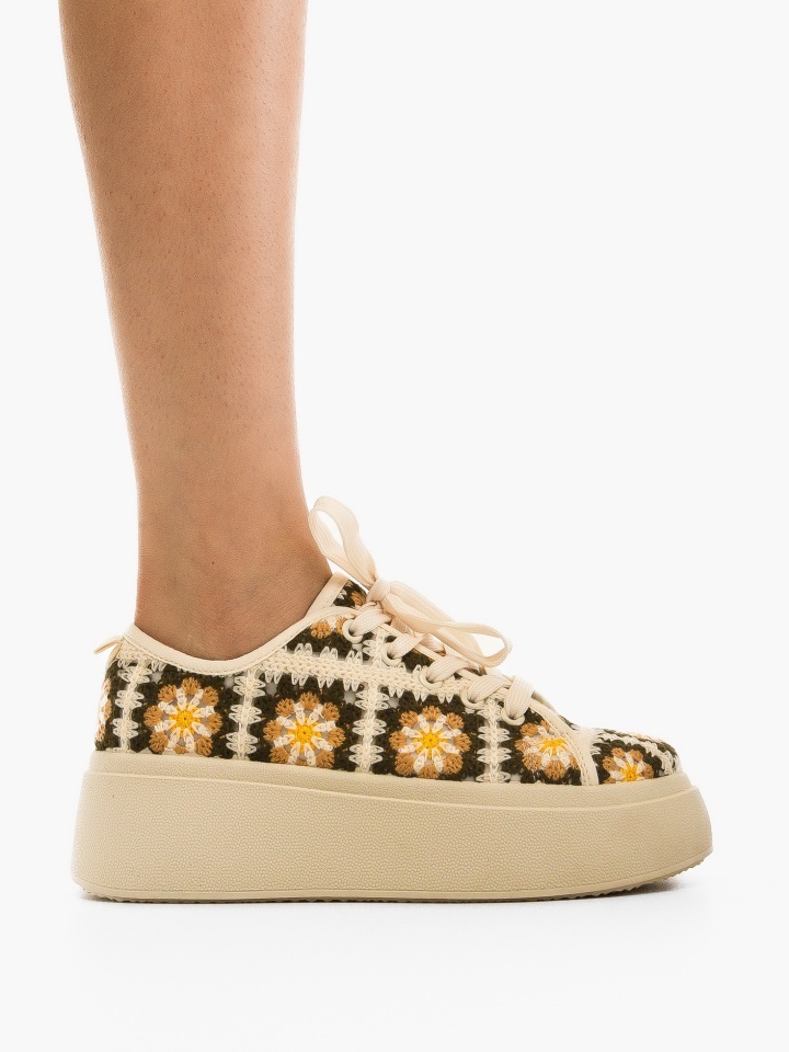 Sneakers dama Maxima Bej