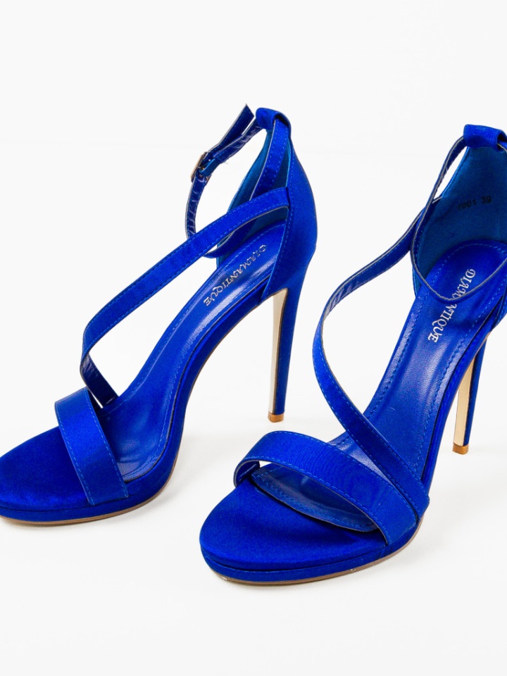 Sandale cu toc Lindon Fuchsia