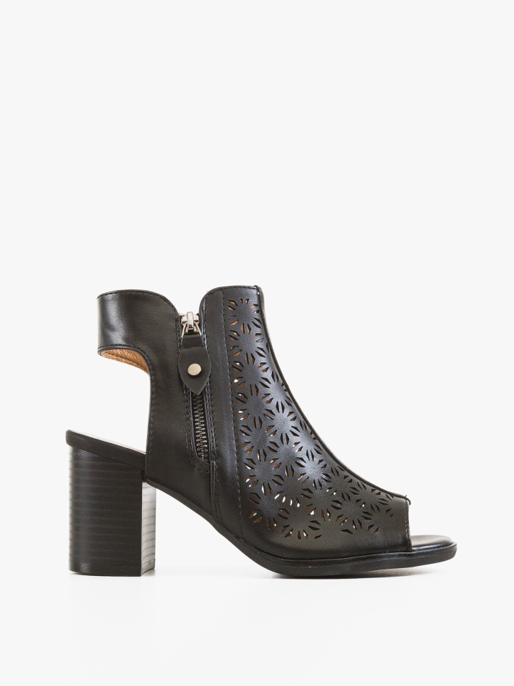 Sandale cu toc Adam Bej