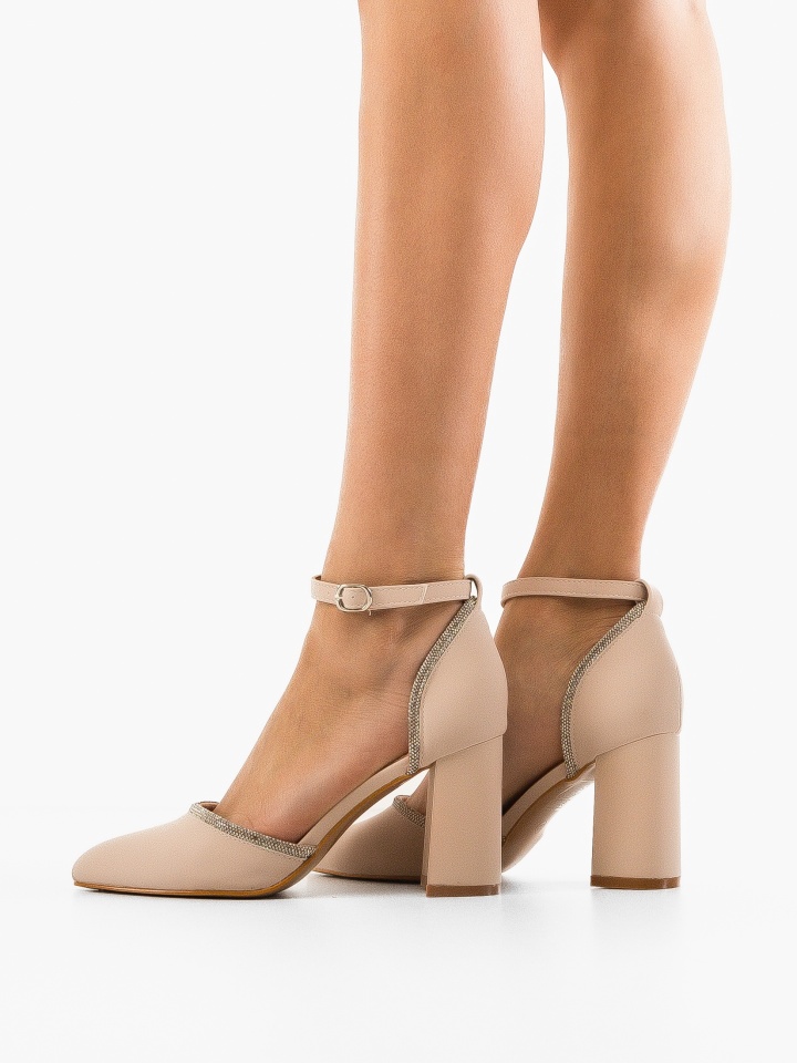 Pantofi dama Jaden Nude