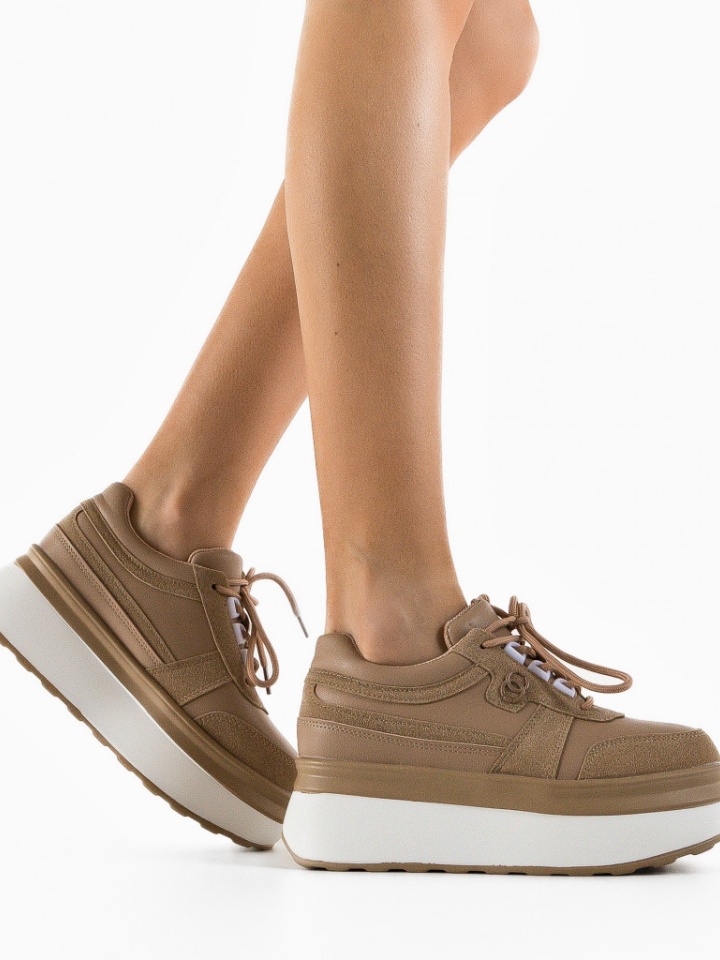 Sneakers dama Dystrilor Bej 2