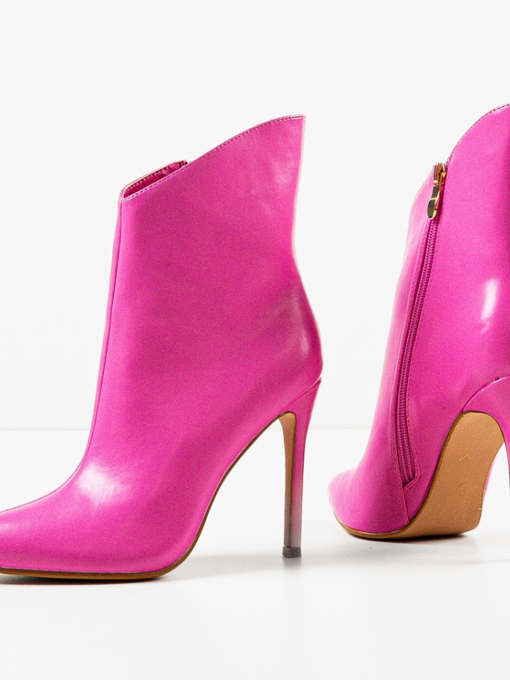 Botine dama Nate Fuchsia