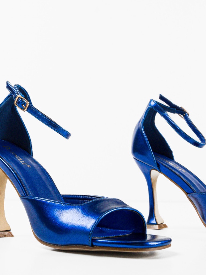 Sandale cu toc Honeyman Negre