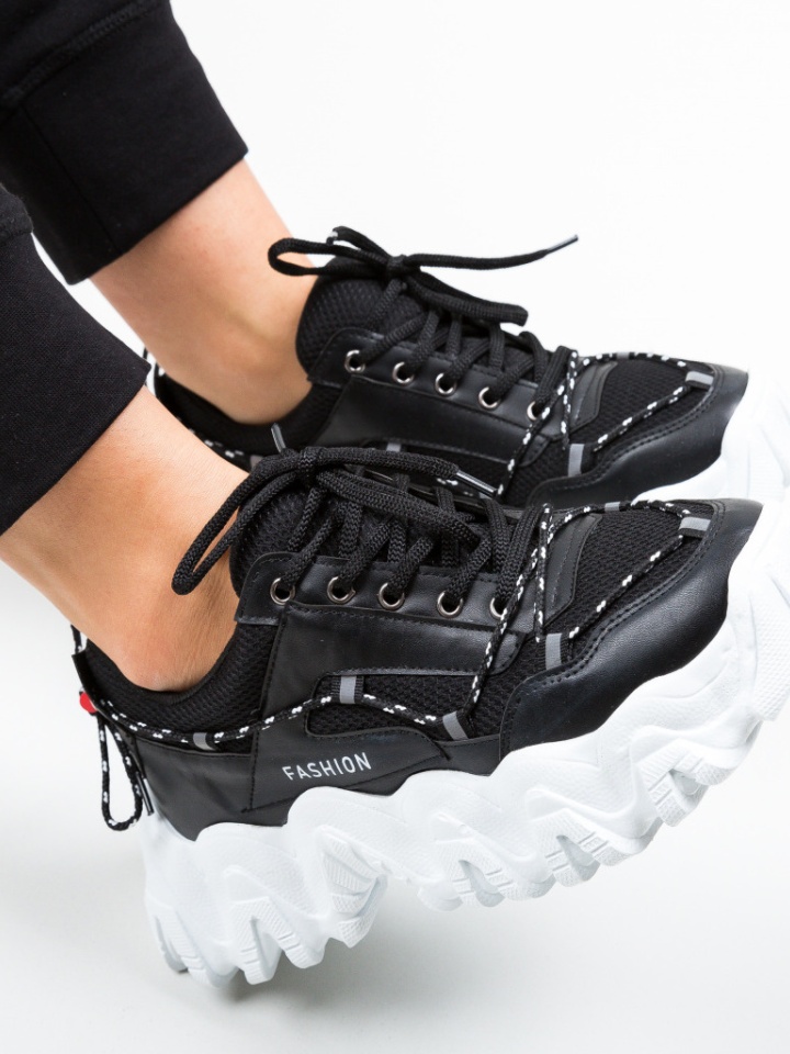 Pantofi Sport Jasmine Negri