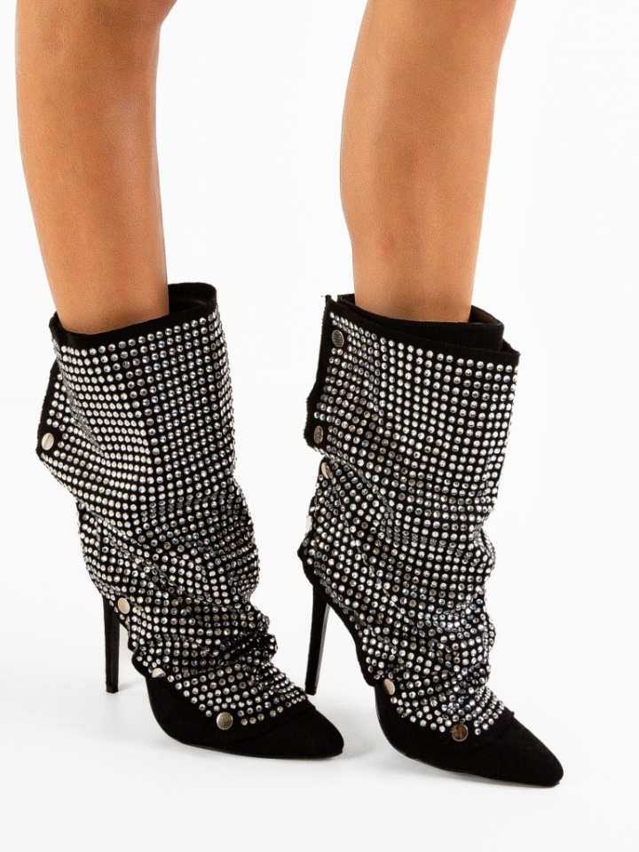 Botine dama Molotow Negre