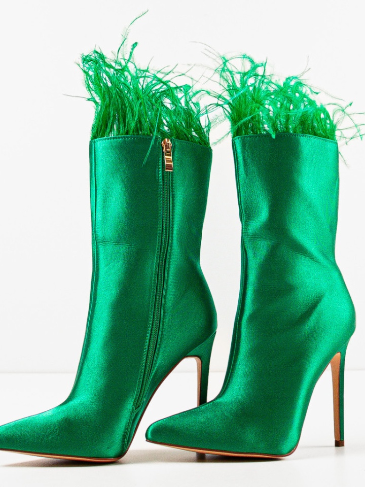 Botine dama Fuery Bej