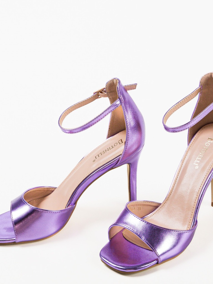 Sandale cu toc Moroilo Negre