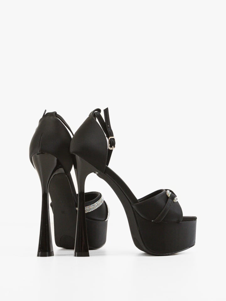 Sandale cu toc Sanguino Rosii