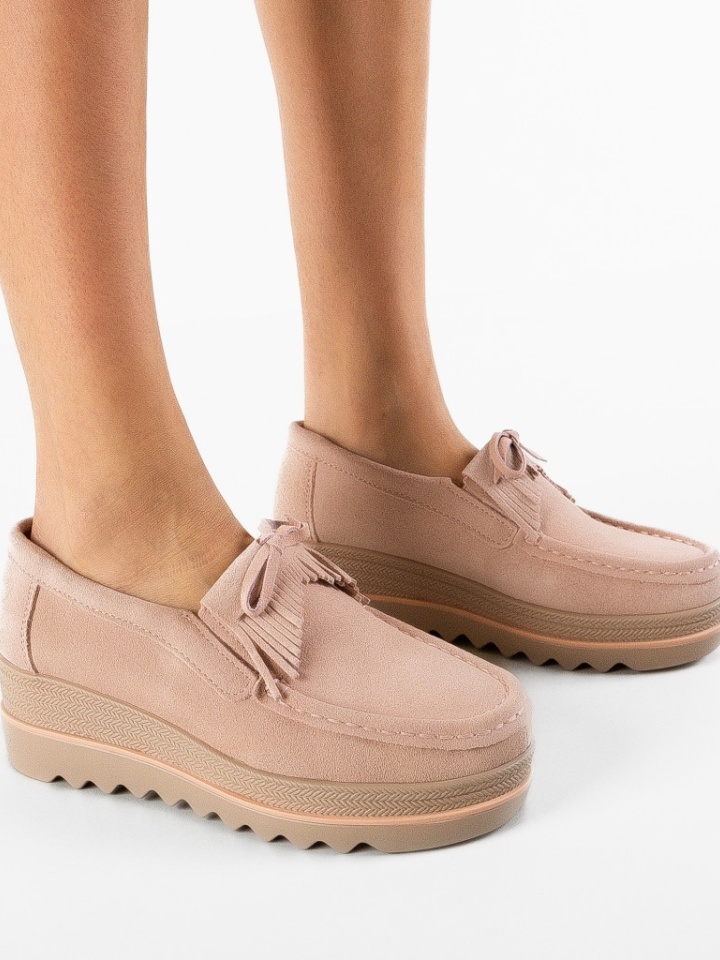 Pantofi Casual Hipok Camel