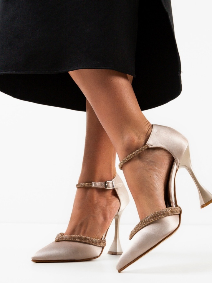 Pantofi cu toc Meko Negri 2