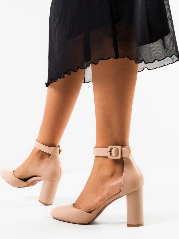 Pantofi dama Haloma Bej