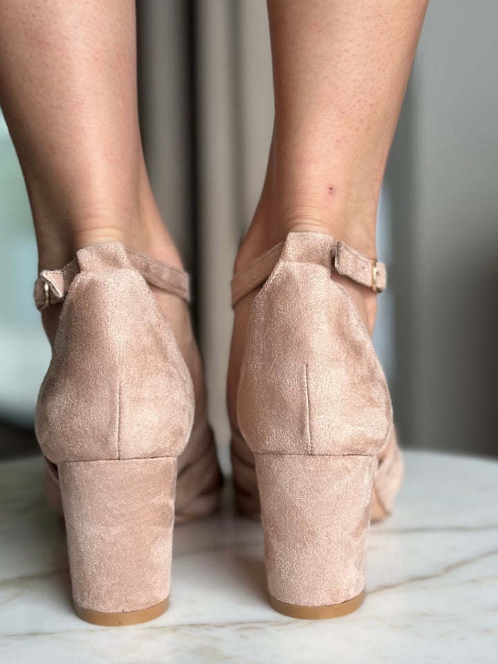 Sandale cu toc Ayomide Negre