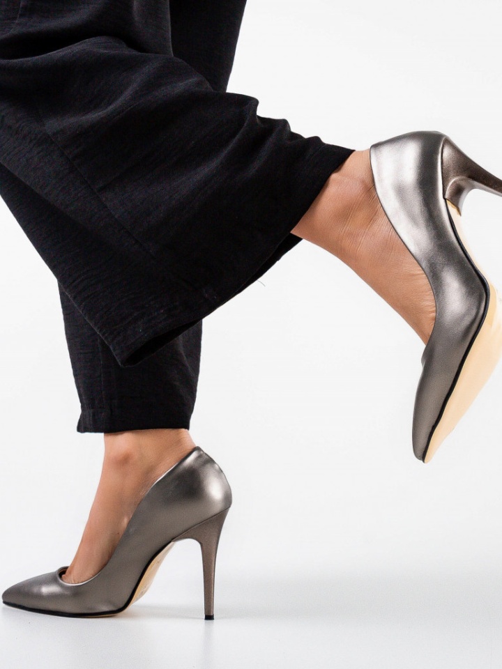 Pantofi dama Balkany Gri 2