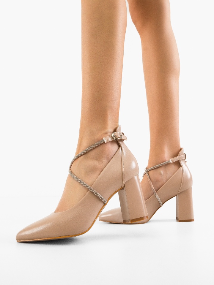 Pantofi dama Lease Bej