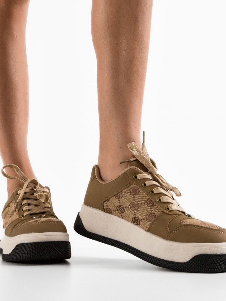 Sneakers dama Guett Khaki 2