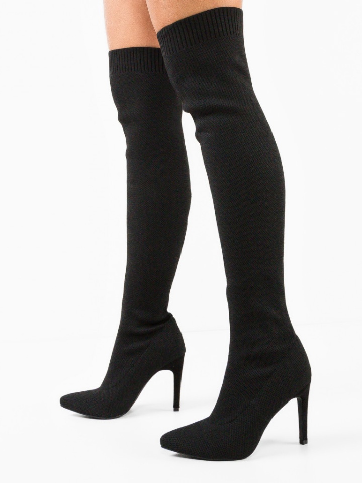 Cizme dama Aston Negre