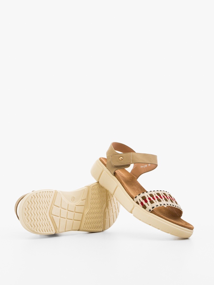 Sandale dama Feciulia Camel