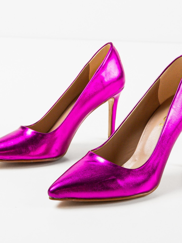 Pantofi cu toc Weps Bej 4