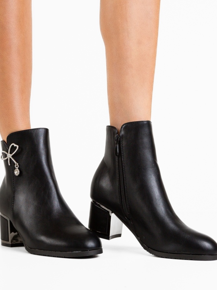 Botine dama Jasmi Negre