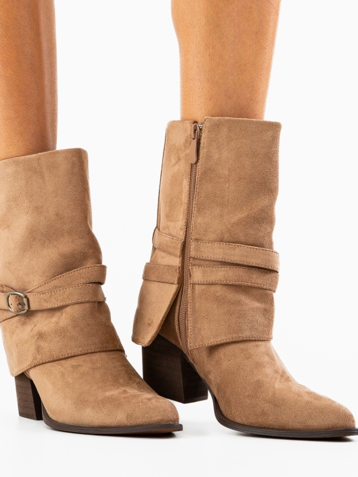 Botine dama Heyman Khaki