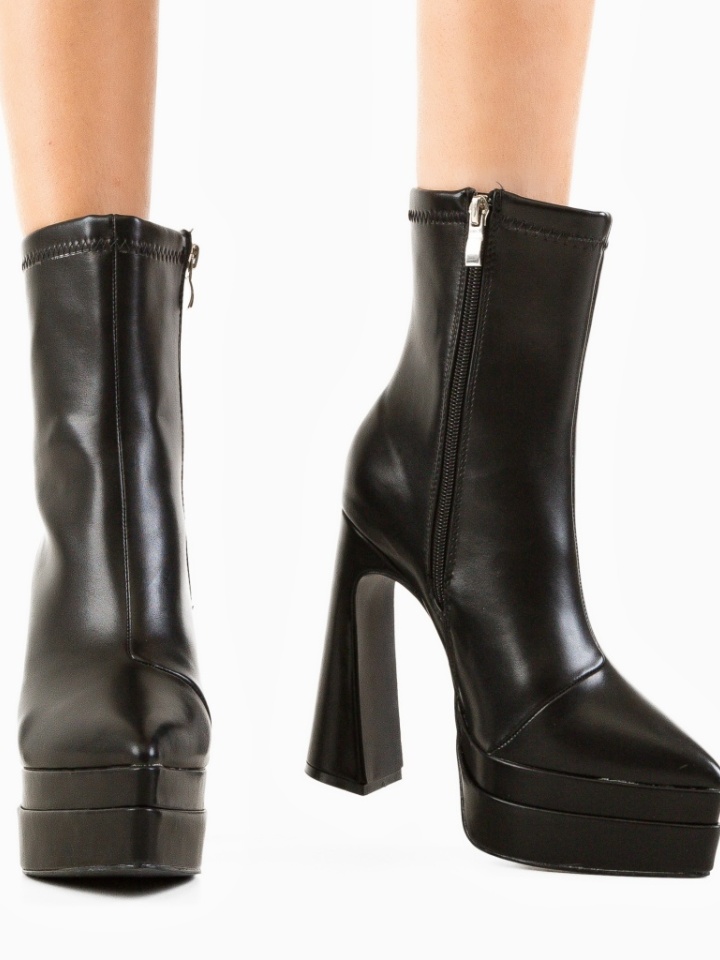 Botine dama Kunza Bej